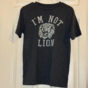 Old Navy I’m Not Lion shirt